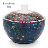 Pip Studio Zuckerdose 'Berry Blues' -Blau-