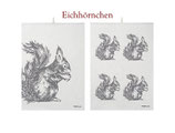 Proflax Geschirrhandtuch 2er Set, verschiedene Motive, 50 x 70 cm