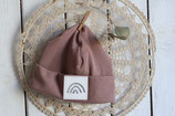 Ripp Beanie altrosa