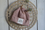 Ripp Beanie rosa