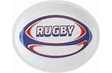 Assiette rugby ovale /10