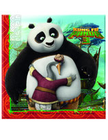 20 Serviettes en papier Kung Fu Panda 3™ 33 x 33 cm