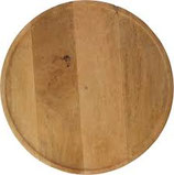 Planche bois ronde 38cm