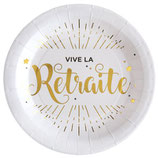 Assiettes retraite /10