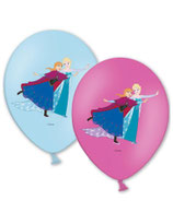 6 Ballons de baudruche La Reine des Neiges ™