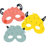 Lot masque animaux monstre /6