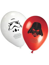 8 Ballons latex Star Wars ™