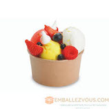 Pot glace brun /50