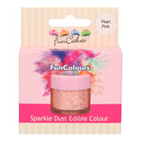 FUNCAKES POUDRE ALIMENTAIRE SCINTILLANTE - PEARL PINK