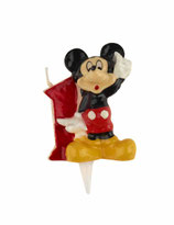 Bougie chiffre 1 Mickey™