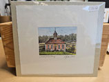 Original Druckgrafik "Weinbergkirche Pillnitz", handcoloriert