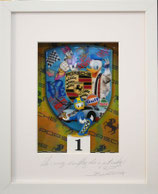 Mixed Media "Life is racing. Everything else is just waiting!"