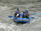Rafting auf dem Rhein