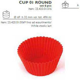 CUP01 ROUND Pirottino in silicone