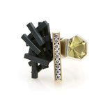 Lemon-Quartz & Diamonds