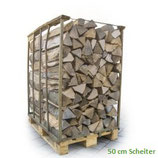 Ster Brennholz ESCHE GRÜN, 50 cm Scheiter