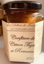 Confiture de Citron Thym Romarin