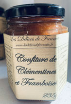 Confiture de Clémentines et Framboises