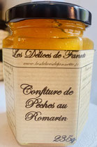 Confiture de Pêches au Romarin