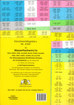 STEUERFACHWIRT: Von AEAO bis EStG (BewG, ErbstG, UStG, GewStG usw.) DürckheimRegister Nr. 2344