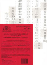 DürckheimRegister Nr. 2160: HABERSACK Ergänzungsband
