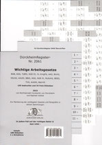 Arbeitsgesetze dtv DürckheimRegister® Nr. 2061