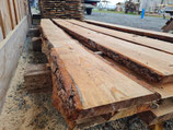 Breite Rangerbohle, Holzbohle mit beidseitig Rinde