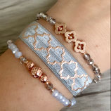 Armband-Set "Frozen Clover"