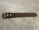 Lederschnalle Braun Antik