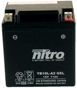 1333591 Starterbatterie Nitro YB10L-A2 GEL