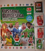 Topps Fußball Bundesliga 2012/2013 alle 340 Sticker + Stickeralbum