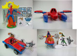 UN-3-61 -64 Komplettsatz  Spiderman (4 Inhalte)  XXL Maxi