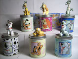 Tomy Disney Dogs in Tins