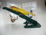 Looney Tunes 1992 Rakete (gelb) mit Coyote und Roadrunner