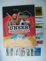 Rewe unser Deutschland alle 180 Sticker + Stickeralbum