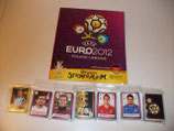 Panini UEFA EURO 2012 alle 566 Sticker + Stickeralbum