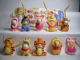Tomy Winnie the Pooh Animal Wear Celebration Collection