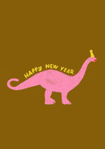 happy new year dino