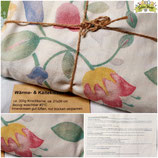 ABVERKAUF --- Kirschkernkissen / flowers / statt € 28,00 jetzt nur € 14,00