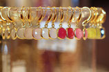 Boucles d'oreilles 1 mini pierre