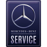 Mercedes Benz Service Blue