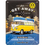 VW Bulli Let`s Get Away