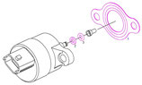 F01M100278 Dichtsatz für Bosch Zumesseinheiten von CP1S3 Hochdruckpumpen