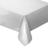 Tovaglia di Plastica Argento Metallizzato 1,80mt