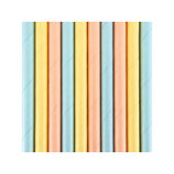 Cannuccia in carta Pastello 10pz