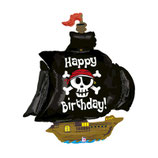 Palloncino in Foil 46" Super Shape Nave Pirati "Pirate Ship"