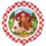 Palloncino in Foil 18" Animali della Fattoria