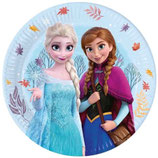 Piatto di Carta 23cm Frozen "Idyllic Wonder" 8pz