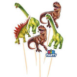Mini Cake Topper Dinosauro "Dinosaurs" 5pz