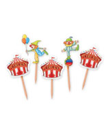 picks tema circo 25pz